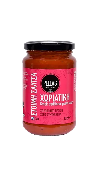 Σάλτσα Ντομάτας Χωριάτικη PELLA'S (360 γρ.)