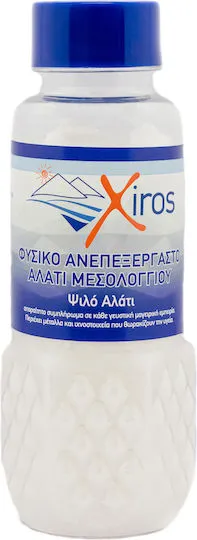 Αλάτι Μεσολογγίου Xiros Πλαστική Αλατιέρα (370 γρ.)