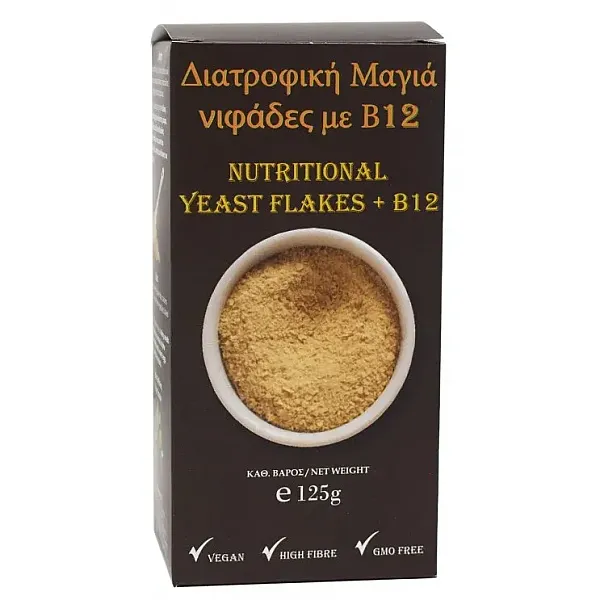 Διατροφική Μαγιά με Β12 ΒΙΟ (125 γρ.)
